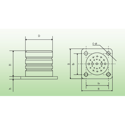 Elevator Polyurethane Buffer.Easy To Maintain